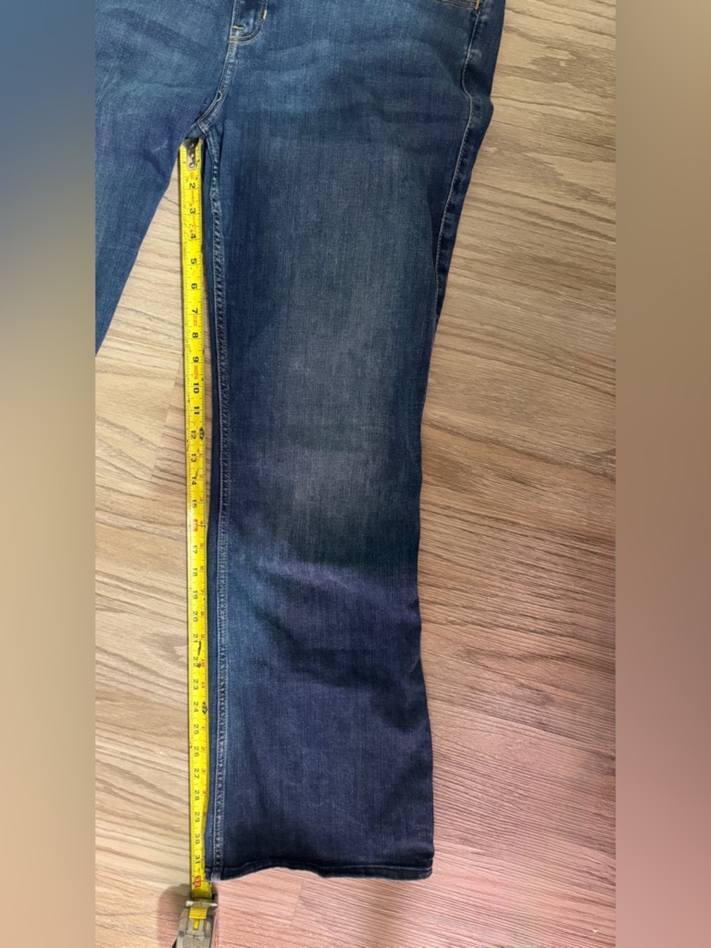Hollister Low Rise Boot Cut Jeans Women’s Size 19L - Picture 5 of 6